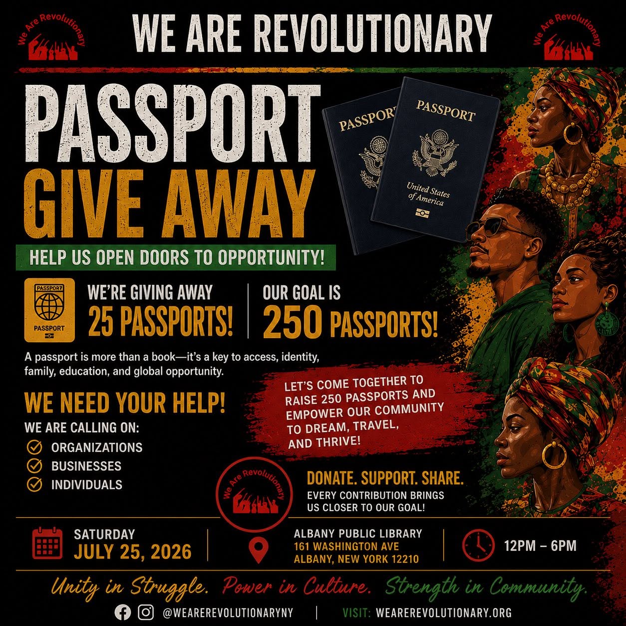 Passport Give Away