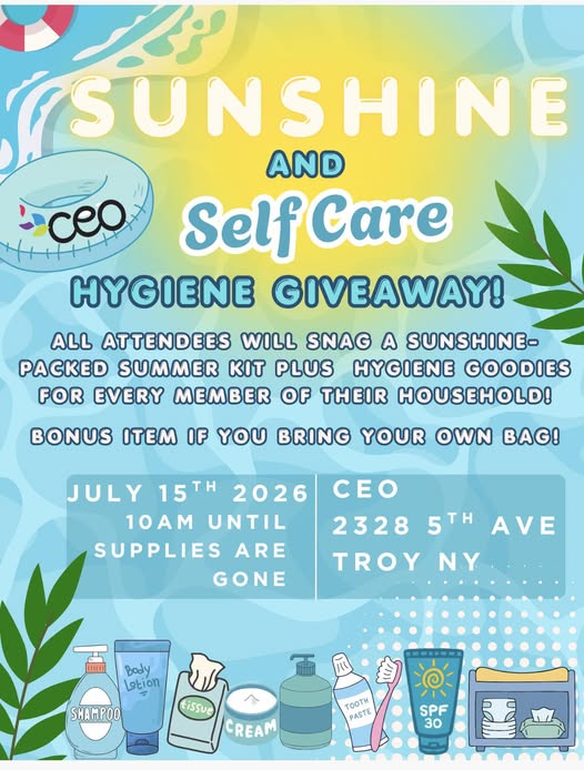 Sunshine & Self Care Hygiene Giveaway