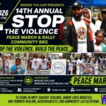 14th Annual Stop the Violence Peace March & Rally, Community BBQ